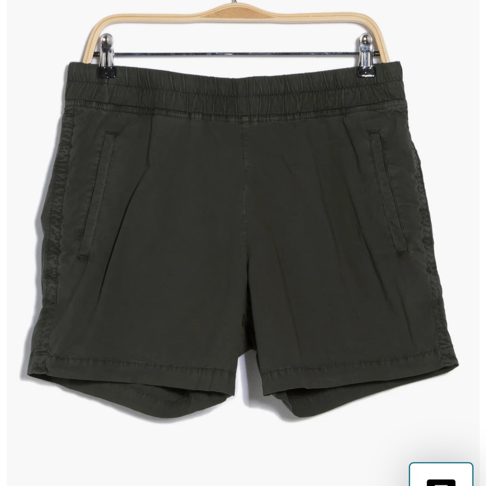 James Perse Stretch Cotton Poplin Shorts size 1